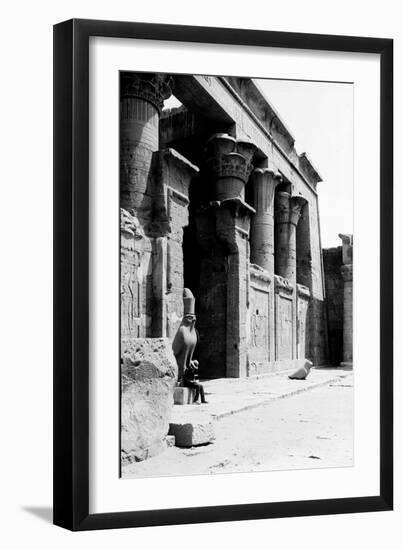 Temple of Horus at Edfu, 20th Century-Science Source-Framed Giclee Print