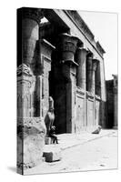 Temple of Horus at Edfu, 20th Century-Science Source-Stretched Canvas