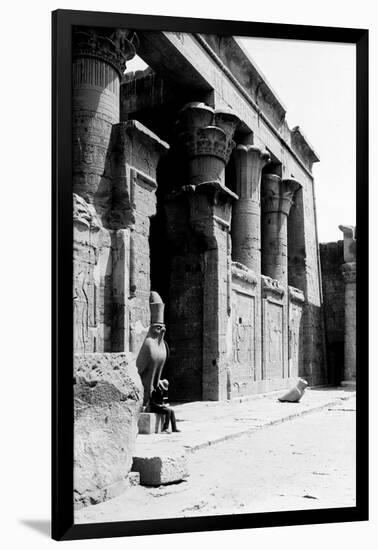 Temple of Horus at Edfu, 20th Century-Science Source-Framed Giclee Print