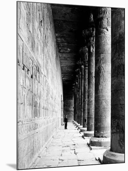 Temple of Horus at Edfu, 20th Century-Science Source-Mounted Giclee Print