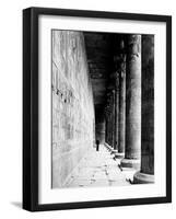 Temple of Horus at Edfu, 20th Century-Science Source-Framed Giclee Print