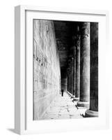 Temple of Horus at Edfu, 20th Century-Science Source-Framed Giclee Print