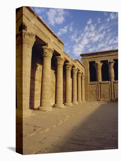 Temple of Horus, Edfu, Egypt, North Africa-Julia Bayne-Stretched Canvas