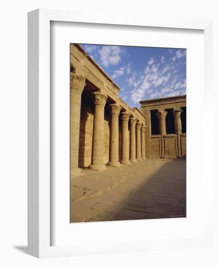 Temple of Horus, Edfu, Egypt, North Africa-Julia Bayne-Framed Photographic Print