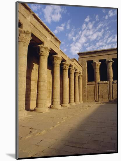 Temple of Horus, Edfu, Egypt, North Africa-Julia Bayne-Mounted Photographic Print