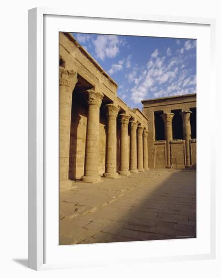 Temple of Horus, Edfu, Egypt, North Africa-Julia Bayne-Framed Photographic Print