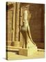 Temple of Horus, Idfu, Aswan, Egypt-Robert Harding-Stretched Canvas