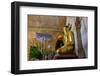 Temple of Htilo Milo, Dated 13th Century, Sitting Buddha Statue, Bagan (Pagan), Myanmar (Burma)-Nathalie Cuvelier-Framed Photographic Print