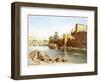 Temple of Isis at Philae, 1870-Carl Friedrich Heinrich Werner-Framed Giclee Print