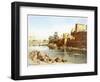 Temple of Isis at Philae, 1870-Carl Friedrich Heinrich Werner-Framed Giclee Print