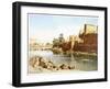 Temple of Isis at Philae, 1870-Carl Friedrich Heinrich Werner-Framed Giclee Print