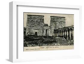 Temple of Isis, Philae Island, Egypt-null-Framed Photographic Print