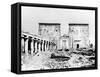 Temple of Isis, Philae, Nubia, Egypt, 1887-Henri Bechard-Framed Stretched Canvas