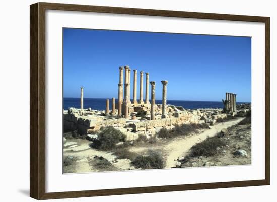 Temple of Isis, Sabratha, Libya-Vivienne Sharp-Framed Photographic Print