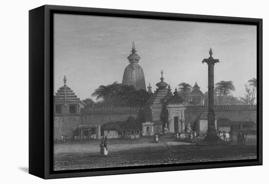 Temple of Juggernaut-Alfred Gomersal Vickers-Framed Stretched Canvas