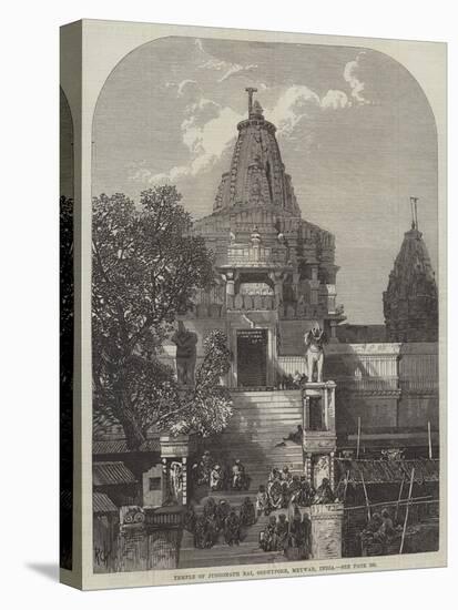 Temple of Juggonath Rai, Oodeypore, Meywar, India-null-Stretched Canvas