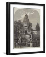 Temple of Juggonath Rai, Oodeypore, Meywar, India-null-Framed Giclee Print