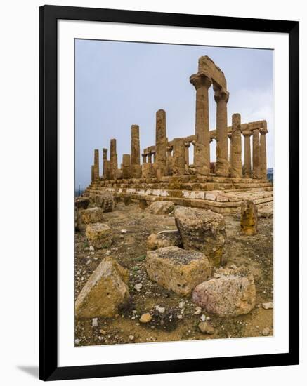 Temple of Juno (Tempio Di Giunone)-Matthew Williams-Ellis-Framed Photographic Print