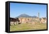 Temple of Jupiter in Pompeii-JIPEN-Framed Stretched Canvas