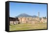 Temple of Jupiter in Pompeii-JIPEN-Framed Stretched Canvas