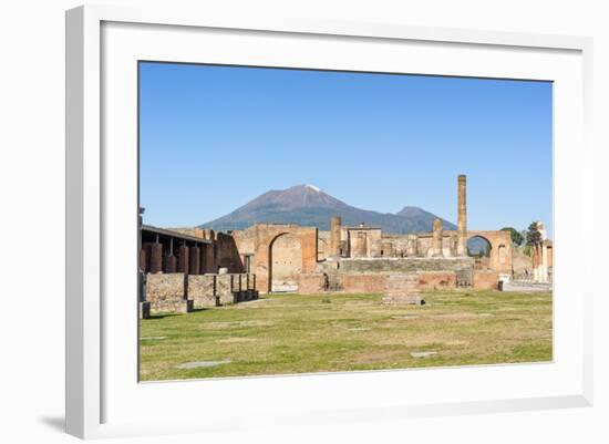 Temple of Jupiter in Pompeii-JIPEN-Framed Photographic Print