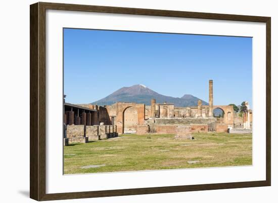Temple of Jupiter in Pompeii-JIPEN-Framed Photographic Print