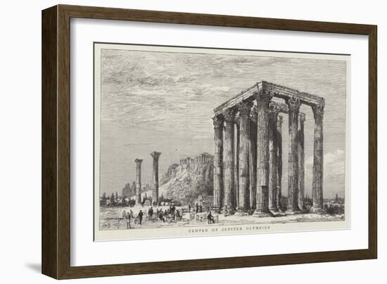 Temple of Jupiter Olympius-Henry William Brewer-Framed Giclee Print