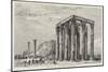 Temple of Jupiter Olympius-Henry William Brewer-Mounted Giclee Print