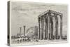 Temple of Jupiter Olympius-Henry William Brewer-Stretched Canvas