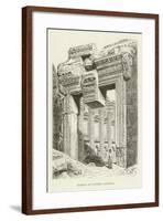 Temple of Jupiter, Palmyra-null-Framed Giclee Print