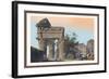 Temple of Jupiter Tonans-M. Dubourg-Framed Art Print