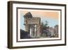 Temple of Jupiter Tonans-M. Dubourg-Framed Art Print