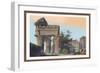 Temple of Jupiter Tonans-M. Dubourg-Framed Art Print