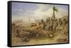 Temple of Karnak at Luxor, Egypt-Carl Friedrich Werner-Framed Stretched Canvas