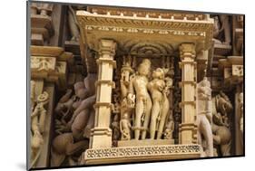 Temple of Khajuraho, Khajuraho, Madhya Pradesh, India-Jagdeep Rajput-Mounted Photographic Print