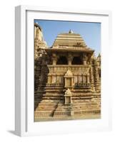 Temple of Khajuraho, Khajuraho, Madhya Pradesh, India-Jagdeep Rajput-Framed Photographic Print