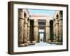 Temple of Khonsu, Karnak, Luxor, Egypt, 20th Century-null-Framed Giclee Print