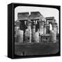 Temple of Kom Ombo, Egypt, C1890-Newton & Co-Framed Stretched Canvas