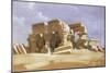 Temple of Kom Ombo, Upper Egypt, 1838-David Roberts-Mounted Giclee Print