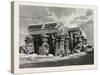 Temple of Kom Omboo. Egypt, 1879-null-Stretched Canvas