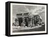 Temple of Kom Omboo. Egypt, 1879-null-Framed Stretched Canvas