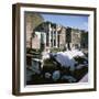 Temple of Mars Utor in Rome, 1st century. Artist: Unknown-Unknown-Framed Photographic Print