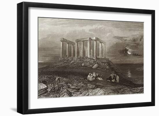 Temple of Minerva Medica-Joseph Mallord William Turner-Framed Giclee Print