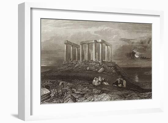 Temple of Minerva Medica-Joseph Mallord William Turner-Framed Giclee Print