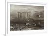 Temple of Minerva Medica-Joseph Mallord William Turner-Framed Giclee Print