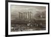 Temple of Minerva Medica-Joseph Mallord William Turner-Framed Giclee Print