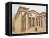 Temple of Mrn, Hatra, Unesco World Heritage Site, Iraq, Middle East-Nico Tondini-Framed Stretched Canvas