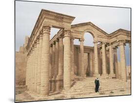 Temple of Mrn, Hatra, Unesco World Heritage Site, Iraq, Middle East-Nico Tondini-Mounted Photographic Print