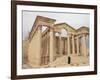 Temple of Mrn, Hatra, Unesco World Heritage Site, Iraq, Middle East-Nico Tondini-Framed Photographic Print