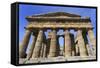 Temple of Neptune, 450 Bc, Largest and Best Preserved Greek Temple at Paestum, Campania, Italy-Eleanor Scriven-Framed Stretched Canvas